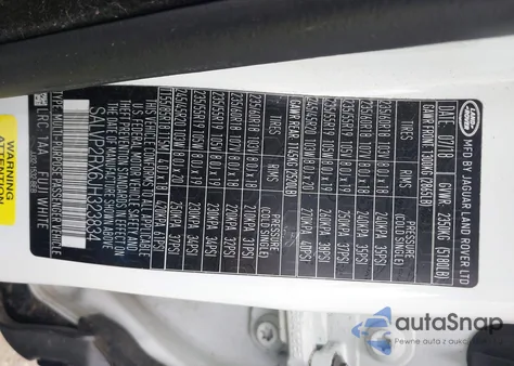 2018 Land Rover Range Rover Evoque Se/Se Premium z USA, uszkodzony, nr VIN SALVP2RX6JH323834